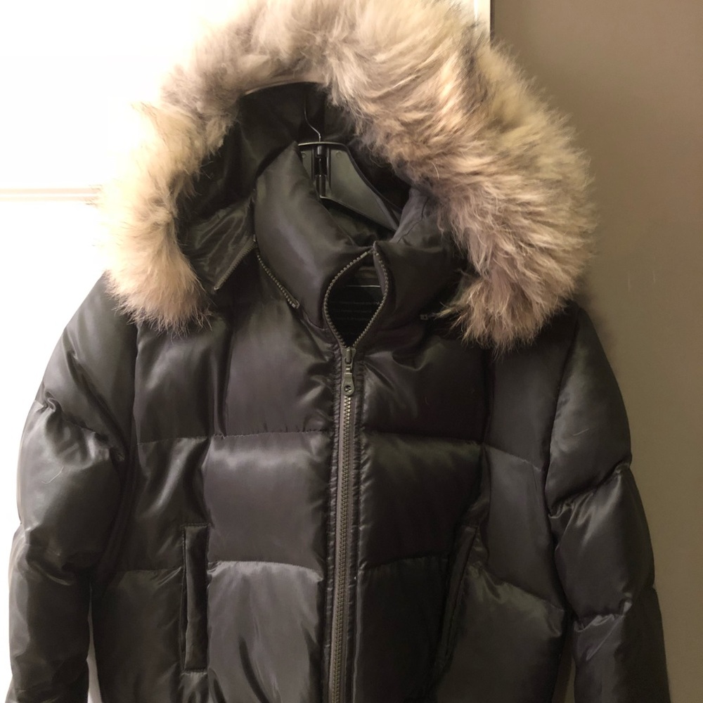 Black winter jacket
